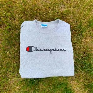 Champion Grey Long Sleeve Top